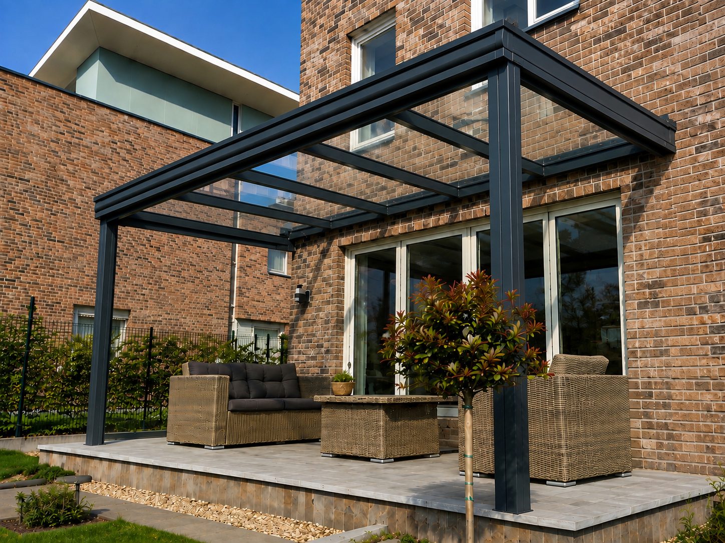 Aluminium veranda op maat zelfbouwpakket